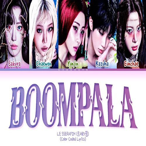 دانلود آهنگ BOOMPALA از LE SSERAFIM