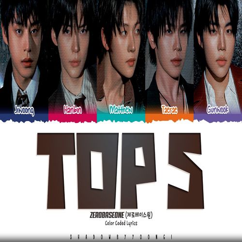 دانلود آهنگ TOP 5 از ZEROBASEONE