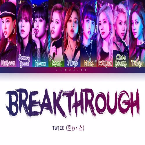 دانلود آهنگ Breakthrough از TWICE