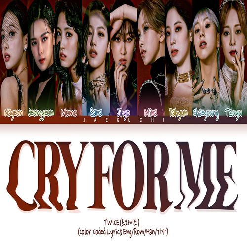 دانلود آهنگ CRY FOR ME از TWICE
