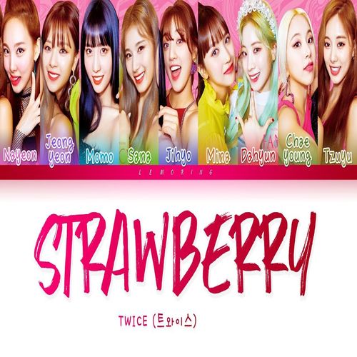 دانلود آهنگ Strawberry از TWICE