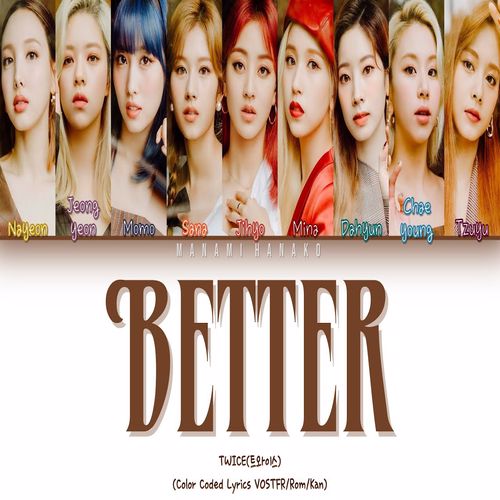 دانلود آهنگ BETTER از TWICE