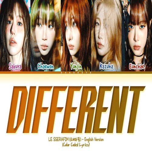 دانلود آهنگ DIFFERENT از LE SSERAFIM